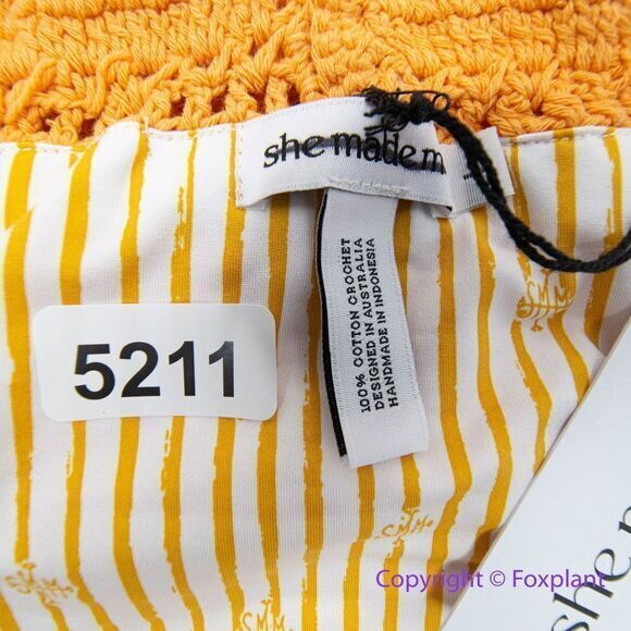 NEW Free People She Made Me Essential High-Waisted Crochet Bikini Bottoms , ‎ L - Picture 12 of 14